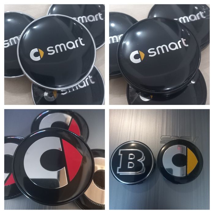 Smart - set 4 capace pentru jante aliaj