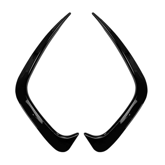 Set Extensii Ornamente Prelungiri Simple Bara Spate BMW G20 G21, Negru
