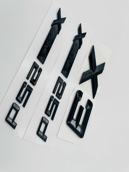 Set embleme compatibile BMW X3 x-drive 25d negru