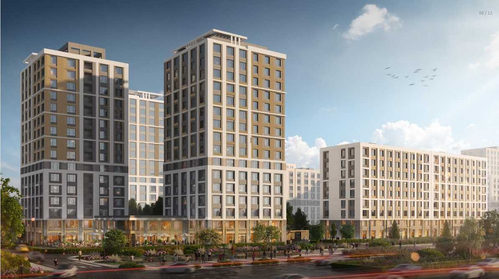 Последняя студия 28 м² бизнес-класса в Новом Ташкенте.