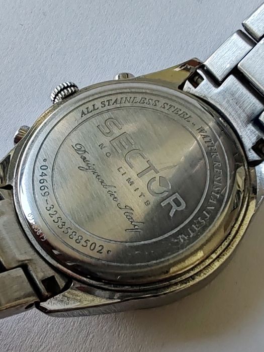 Ceas Sector Chronograph AM-PM Quartz 36 mm Dama
