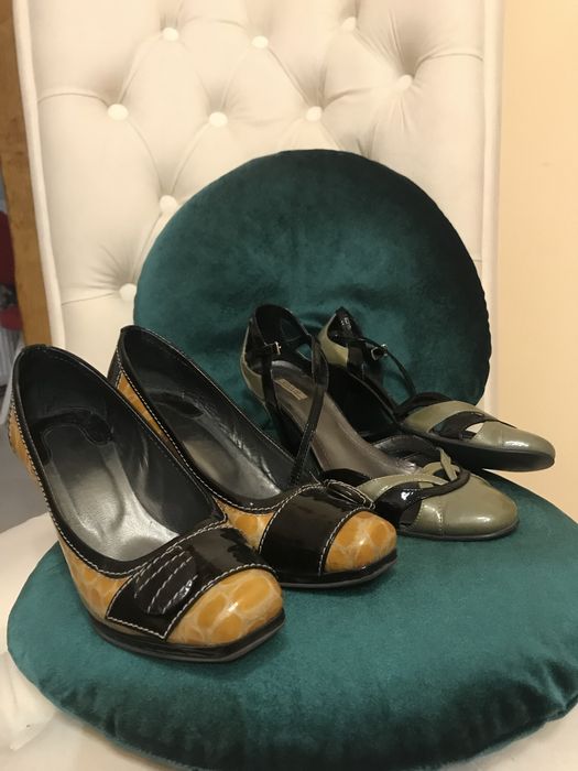 Pantofi din piele naturala nr 37