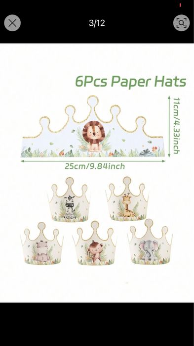 Accesorii party 1 anisor