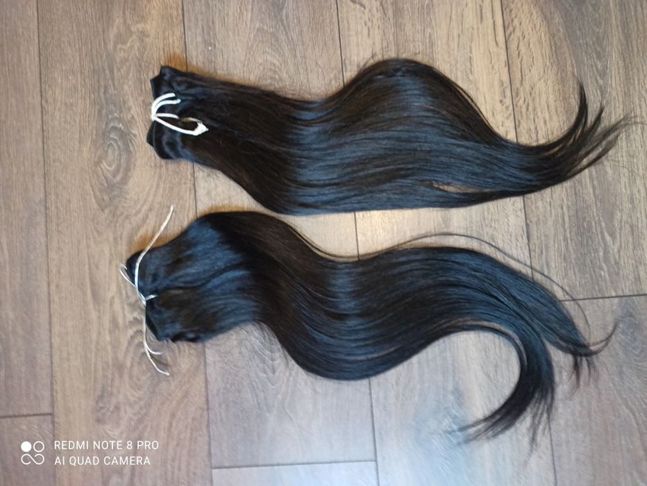 Естествена Бразилска коса.    120гр.   60см.дълга.