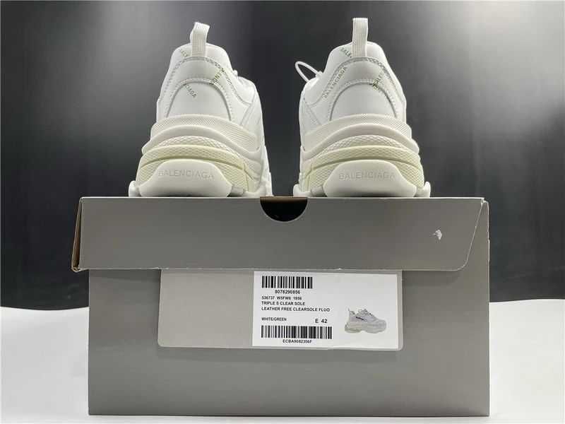 Balenciaga Triple S - Tan/Dark Green/Black