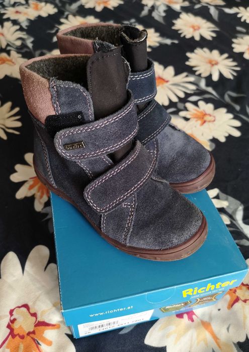 Ghete copii piele intoarsa