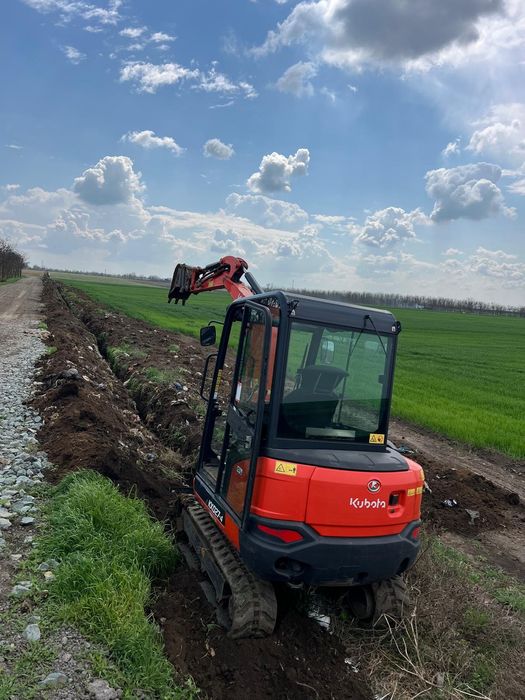 Miniexcavator și basculanta - fundații, săpături, fose, demolari