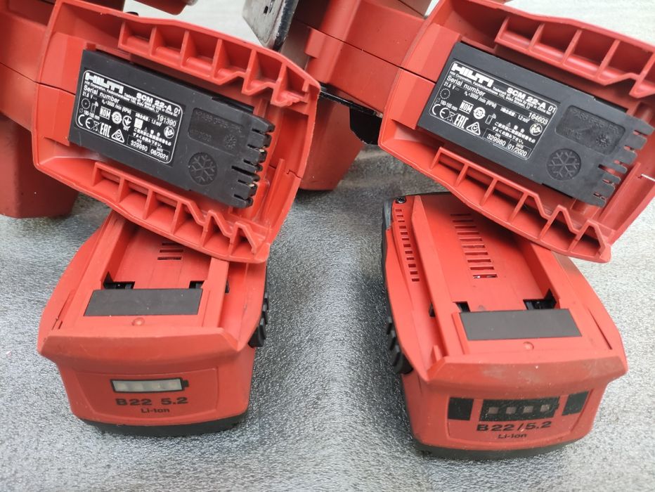 Circular Hilti metal lemn SCM 22-A cu acumulator