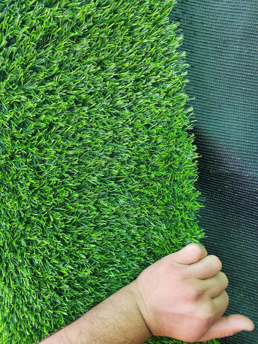 Suniy gazon metrajni va  roʻlonnga mavjud