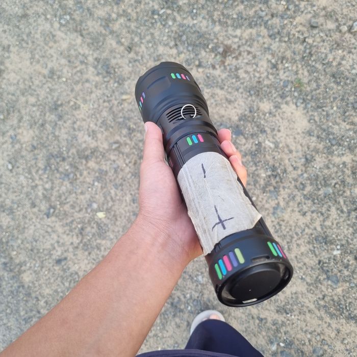 Фонарик Small The Spider" White Laser LED Flashlight