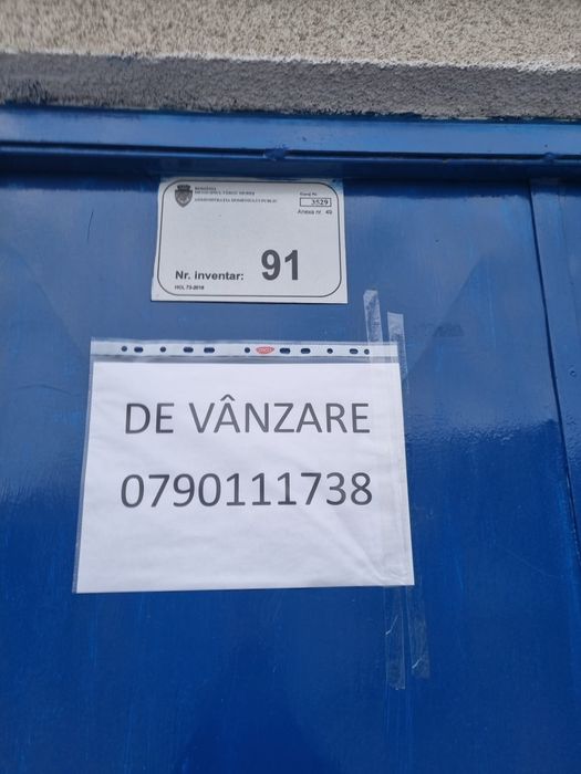 Garaj beton strada Viitorului