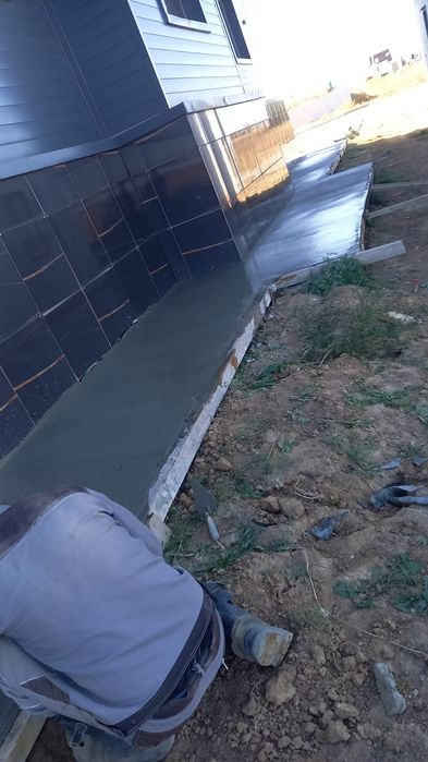 Бетонные работа, стяжка