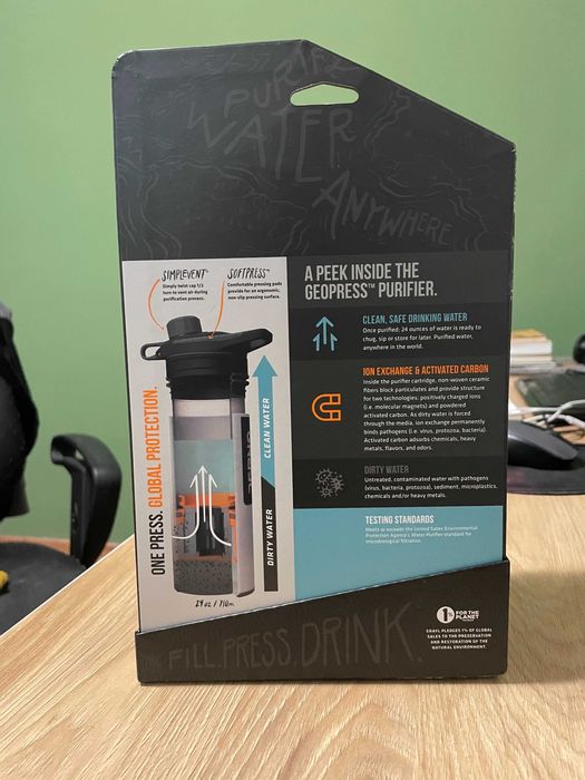 Пречиствател на вода GRAYL Geopress Water Purifier