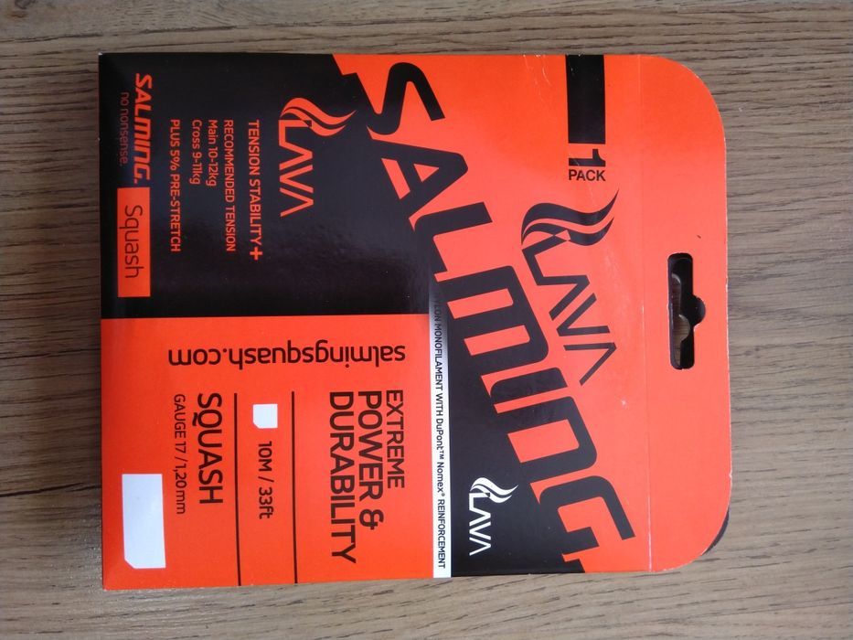 Зелена корда за скуош /тенис ракета