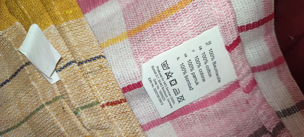 Set de 5 prosoape de  bucătărie, 100%bumbac, 50/70, Germania