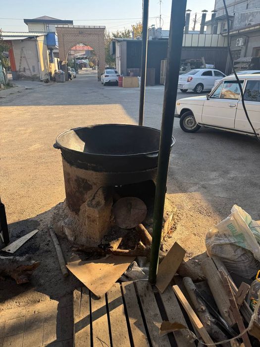 Qozon o'choqlar tozza choyan