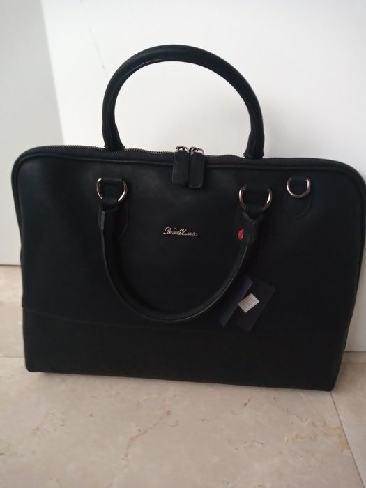 Servieta noua, unisex, piele ecologică