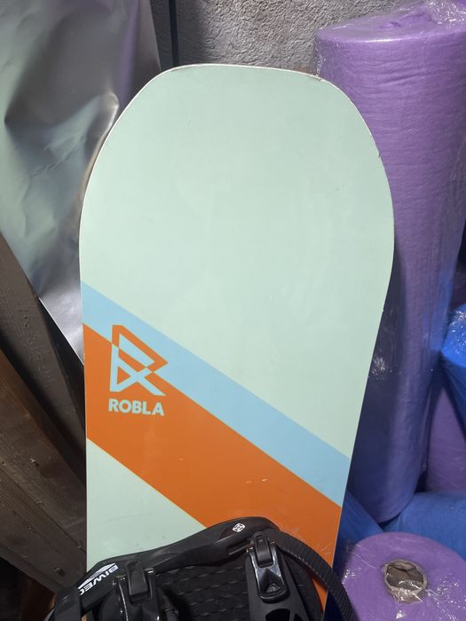 Сноуборд Robla с креплениями biwec