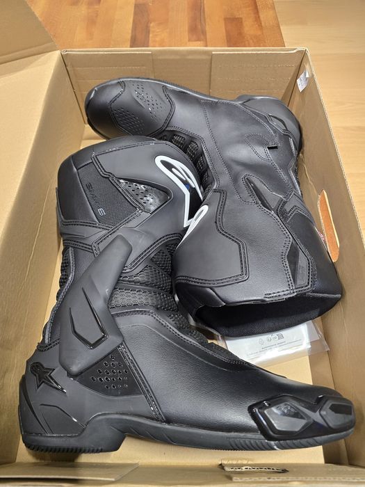 Мото ботуши Alpinestars SMX-6 V3 – Black – №44