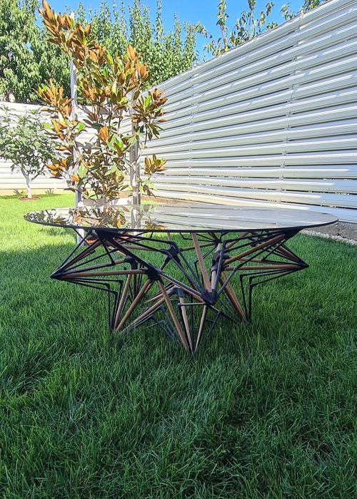 Masă lucrata manual Wooba