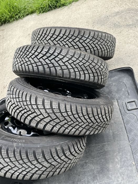 Jante tabla originale vw polo 6r cu anvelope noi