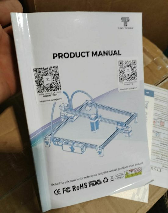 Masina de gravat laser TTS-55 Pro 300x300mm 10000mm/min 10 w noua