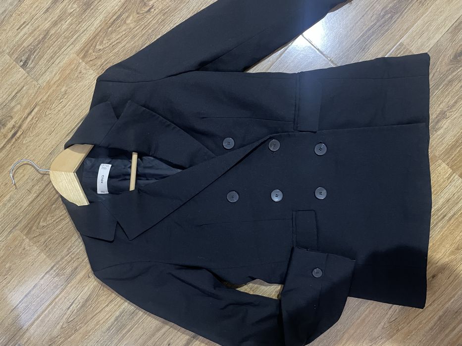 Mango двубортный классический пиджак