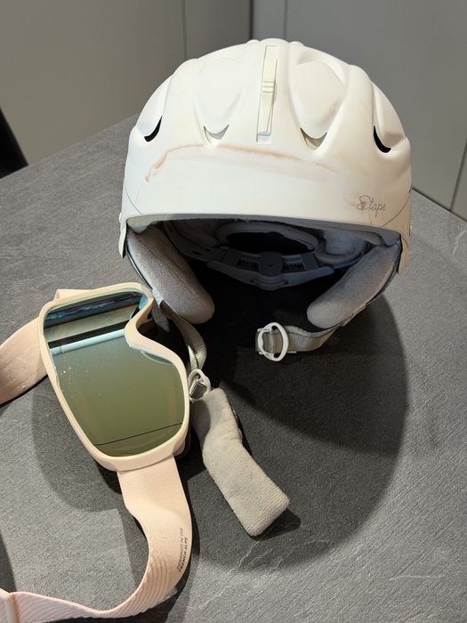 Casca schi etape 53-55 cm + ochelari ski bonus