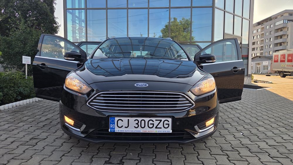 Ford Focus 1.5 TDCI, 120 cp Model TITANIUM, an 08/2016,euro 6, RATE/Avans 0 ! Rate de la 149€ ron/lună,  Garanție,  Revizie! Gata de drum !!!