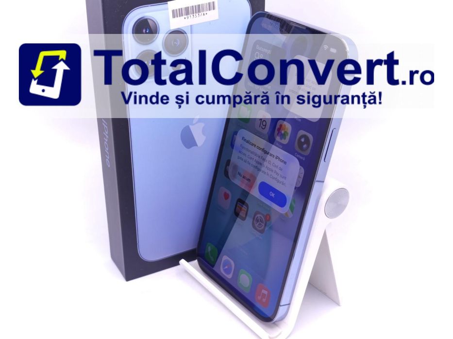 Apple iPhone 13 Pro Max 128GB Sierra Blue, Garantie 24 luni | #D91353