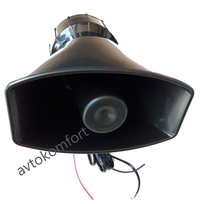 Мегафон Сирена Тромба 100 Вата С 3 5 или 7 Независими Сигнала