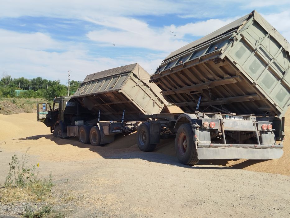 Продам КамАЗ с прицепом самосвал