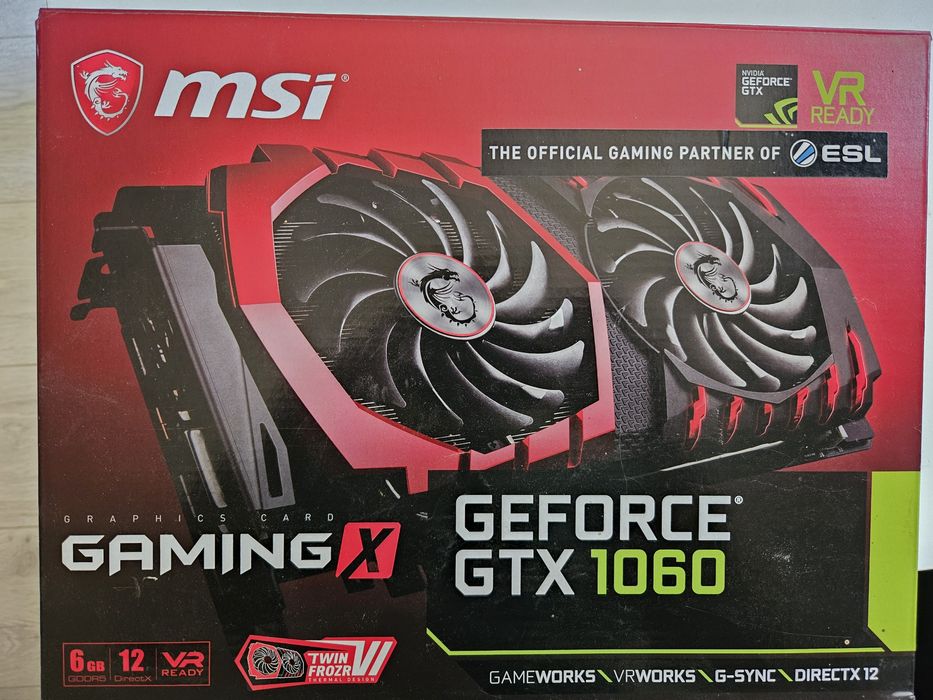 MSI Geforce GTX 1060 6gb Gaming