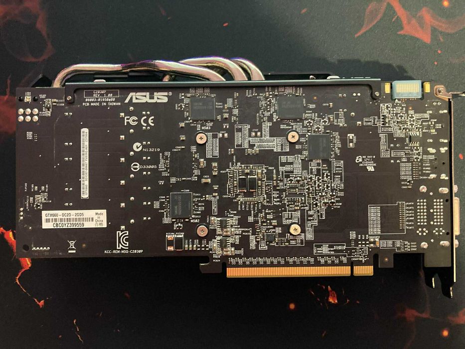 Видеокарта NVIDIA Asus GeForce GTX 660 2GB 192BIT GDDR5