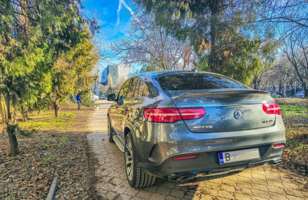 GLE COUPE AMG 43 FABRICA, Istoric AutoKlass, Perne Aer,58.000Km,390CAI