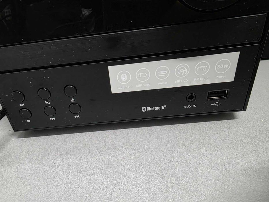 Аудио система PEAQ Bluetooth, AM/FM радио, CD/MP3/USB, 30W
