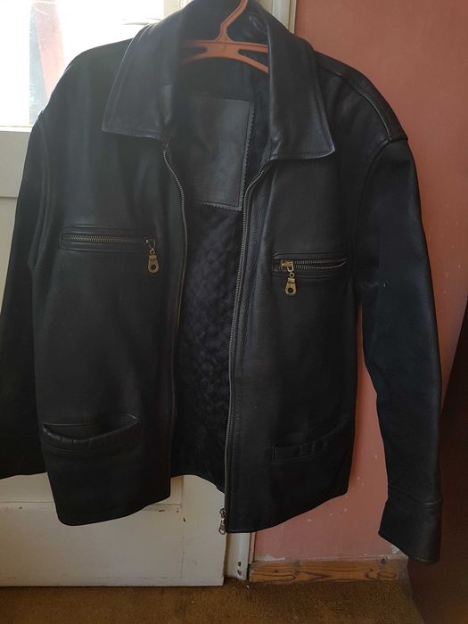 Мъжко кожено яке естествена кожа