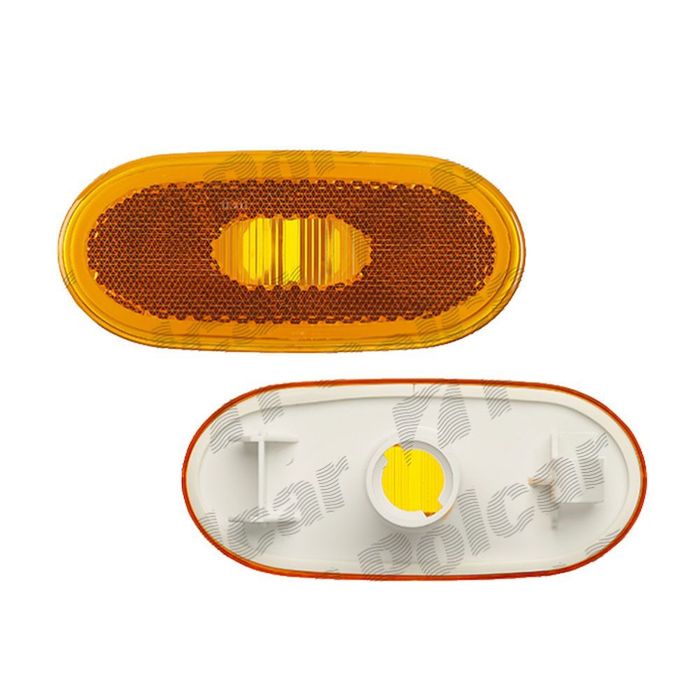Lampa semnalizare Mercedes Sprinter 209-524, 07.06-10.13, Vw Crafter (2e), 12.05-, portocaliu, omologare ECE, fara suport bec, , Stanga, Dreapta