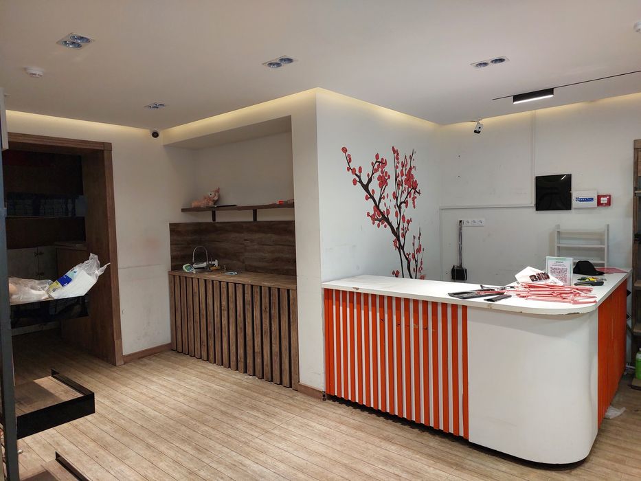Буюк Ипак Йули метро . Аренда 125 м2. Кафе, магазин, офис , услуги.
Пе