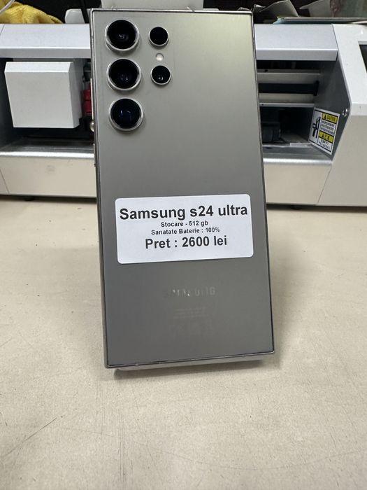 Samsung s24 ultra / 512 gb /12 gb ram Impecabil ca Nou / garantie