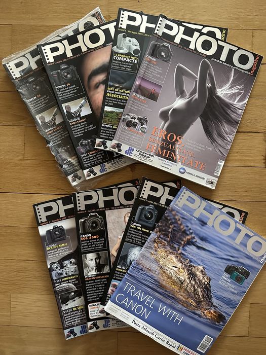 Lot 8 reviste Photo Magazin