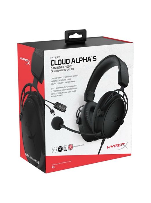HyperX Cloud Alpha Черный