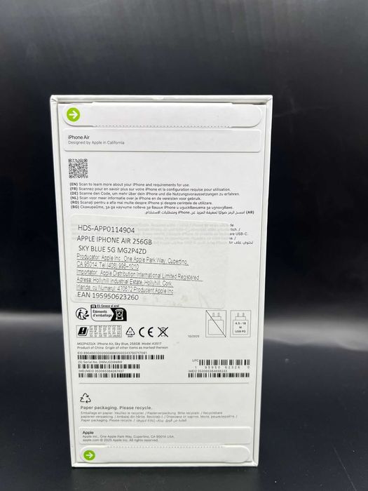 IPHONE AIR + Husa / 256 GB / SIGILAT * Krom Amanet Margeanului *