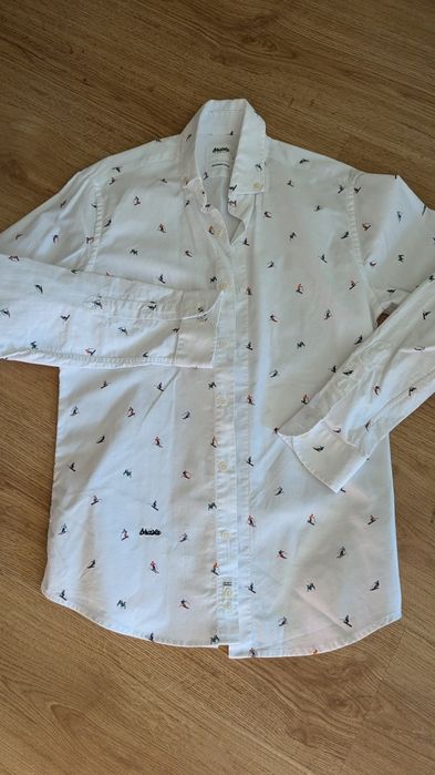 Бяла риза brava fabric ™/164-170 см/