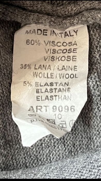 Pantaloni vâscoză și lână moi 152-156cm