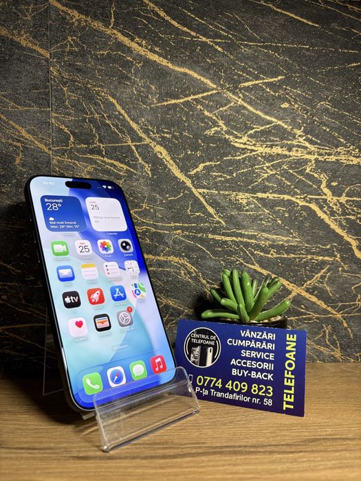Iphone 17 Pro Max/256 GB/Garantie 2 Ani Centrul de Telefoane/Rate