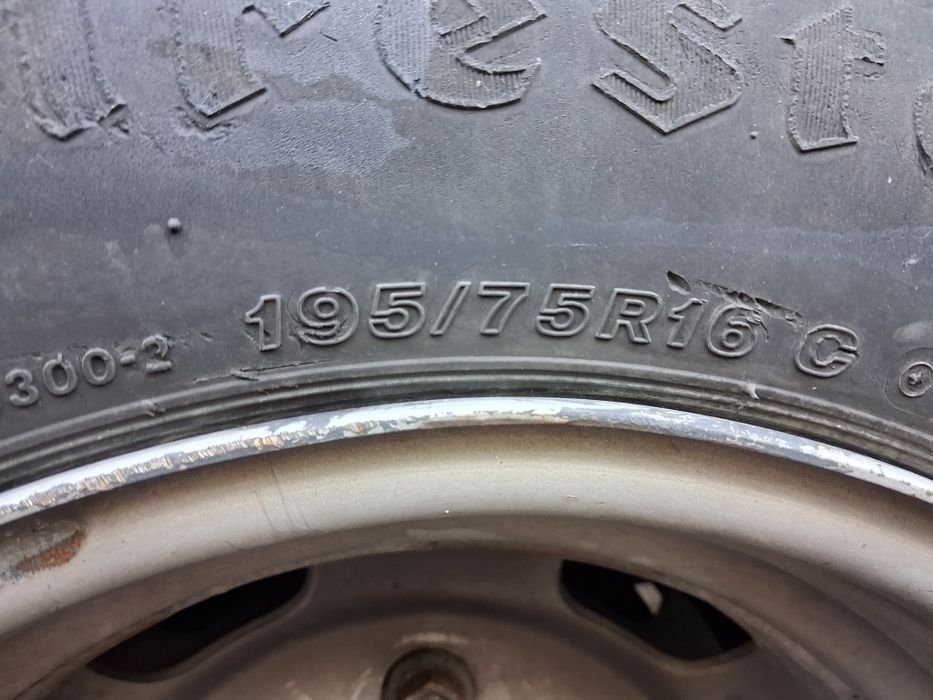 Roti spate punte dubla 195/75 R16 C Renault Master 4 2019 - 2022 euro 6