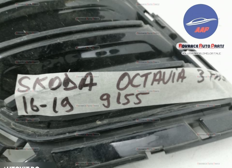 Grila centrala originala Skoda  Octavia  3 [facelift] [2017 - 2020]