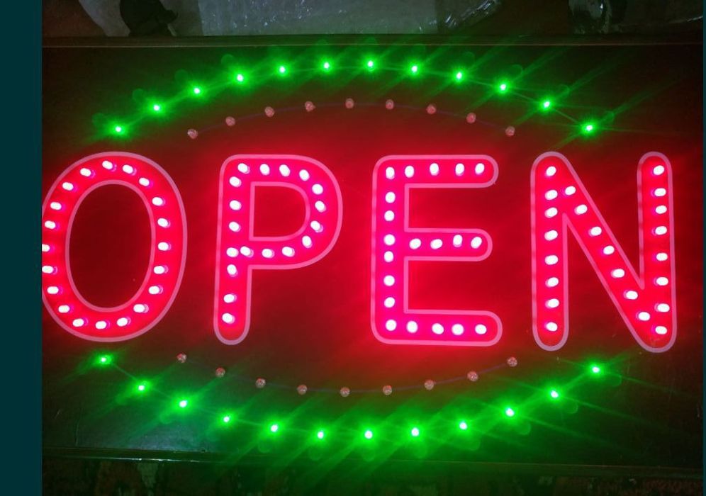 Open, Ochiq, Открыто продаётся