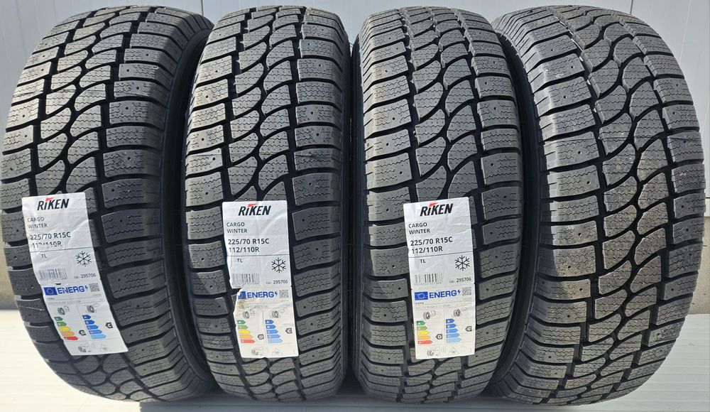 225/70 R15C, 112R, RIKEN (by Michelin), Anvelope de iarna M+S